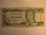 Foreign Currency: 1996 Bahamas 1 Dollar