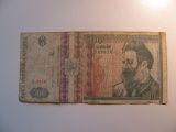Foreign Currency: 1992 Romania 500 Lei