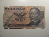Foreign Currency: Mexico 20 Pesos