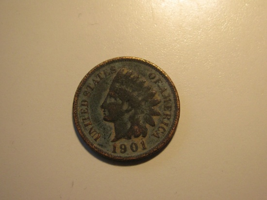 US Coins: 1901 Indian Head