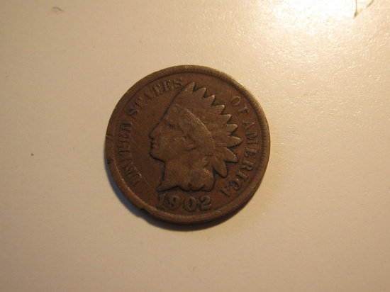 US Coins: 1902 Indian Head