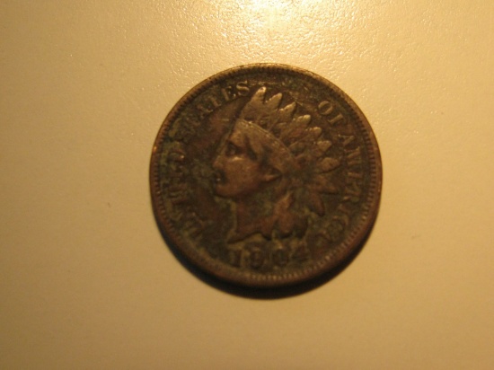 US Coins: 1904 Indian Head