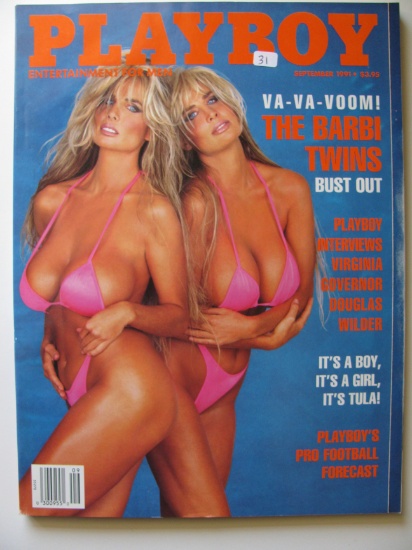 September 1991 Playboy Magazine
