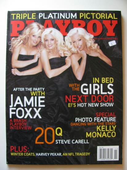 November 2005 Playboy Magazine