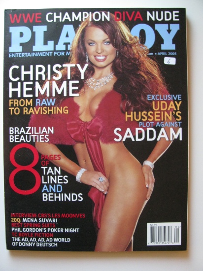 April 2005 Playboy Magazine