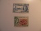 2 Dominica Vintage Unused Stamp(s)