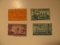 4 Vintage Unused Mint U.S. Stamps