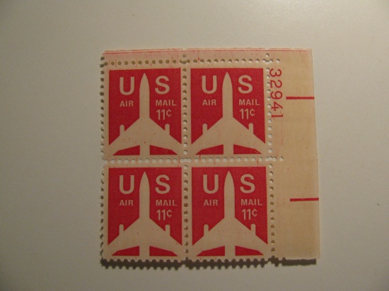 4 Vintage Unused Mint U.S. Stamps