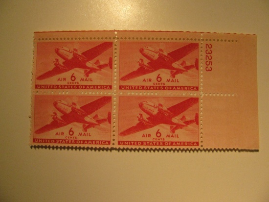 4 Vintage Unused Mint U.S. Stamps