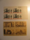 8 Vintage Unused Mint U.S. Stamps