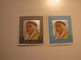 2 Kuwait Vintage Unused Stamp(s)