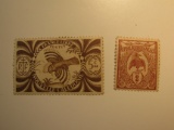 2 New Caledonia Vintage Unused Stamp(s)