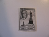 1 Virgin Islands Vintage Unused Stamp(s)