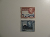 2 St. Vincent Vintage Unused Stamp(s)