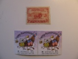 3 Australia Vintage Unused Stamp(s)