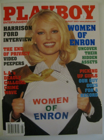August 2002 Playboy Magazine