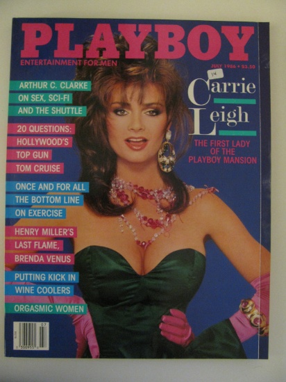 July 1986 Playboy Magazine
