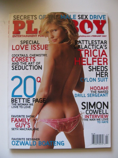February 2007 Playboy Magazine