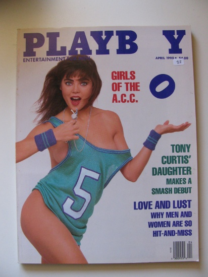 April 1990 Playboy Magazine