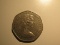 Foreign Coins:  1973 Great Britain 50 pence