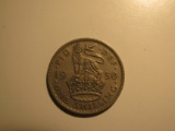 Foreign Coins: 1950 Great Britain 1 Shilling