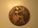 Foreign Coins: 1920 Great Britain 1/2 pence