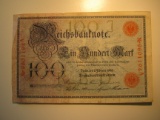 Foreign Currency: 1908 Germany 100 Mark