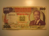 Foreign Currency: 1981 Kenya 100 Shillings