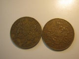 Foreign Coins:  1978 - 1978Kenya 10 cents