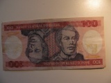 Foreign Currency: Brazil 100 Cruzeiros