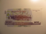 Foreign Currency: 2001 Cambodia 100 unit