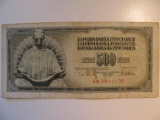 Foreign Currency: 1978 Yugoslavia 500 Dinara