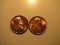 US Coins:  2x1963 pennies