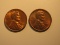 US Coins: Very clean 2x1956 Wheat pennies