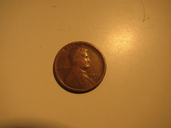 US Coins: 1x1917-D Wheat penny