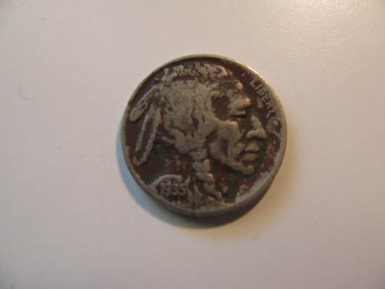 US Coins: 1935-D Buffalo 5 Cents