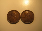 US Coins: 2x1931 Wheat pennies
