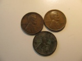 US Coins: 1930, 1930-D& 1931  Wheat pennies