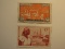 2 Guadeloupe Vintage Unused Stamp(s)