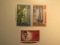 3 Indonesia Vintage Unused Stamp(s)