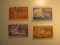 4 Mongolia Vintage Unused Stamp(s)