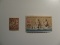 2 Algeria Vintage Unused Stamp(s)