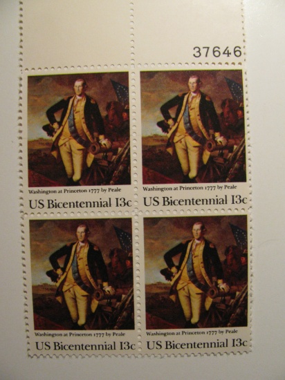 4 Vintage Unused Mint U.S. Stamps