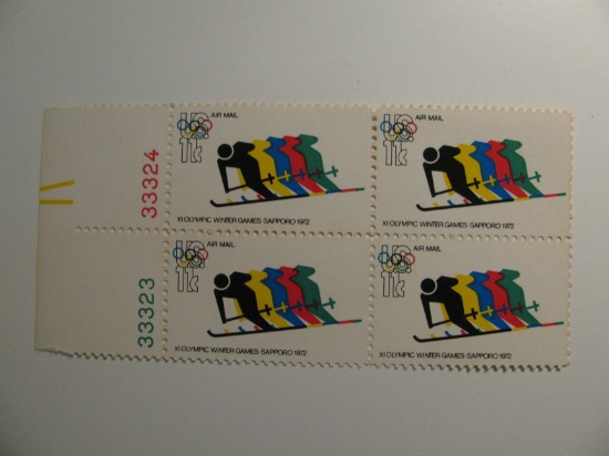 4 Vintage Unused Mint U.S. Stamps