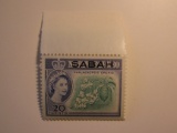 1 Sabah Vintage Unused Stamp(s)