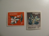 2 nauru Vintage Unused Stamp(s)