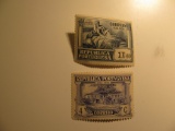 2 Portugal Vintage Unused Stamp(s)