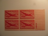 4 Vintage Unused Mint U.S. Stamps