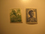 2  Papua New Guinea Vintage Unused Stamp(s)