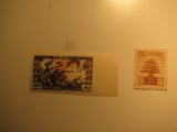 2 Libya Vintage Unused Stamp(s)